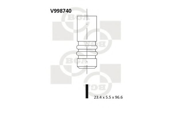 V998740 BGA Engine Timing Control Exhaust Valve