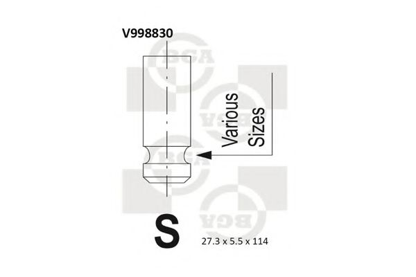 V998830 BGA Engine Timing Control Exhaust Valve