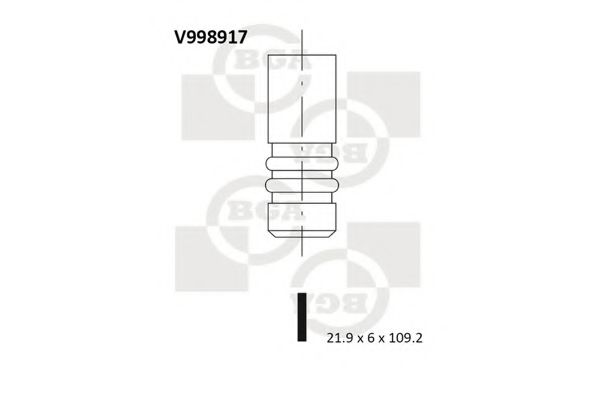 V998917 BGA Exhaust Valve