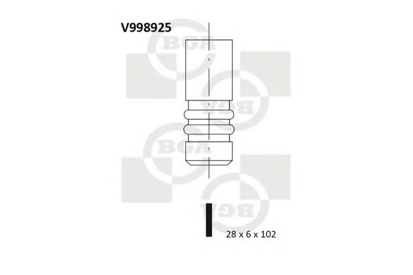 V998925 BGA Motorsteuerung Auslassventil