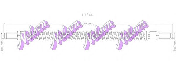 H1346 BROVEX-NELSON Brake Shoe Set