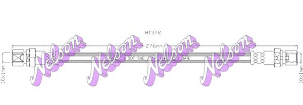 H1372 BROVEX-NELSON Brake System Brake Shoe Set