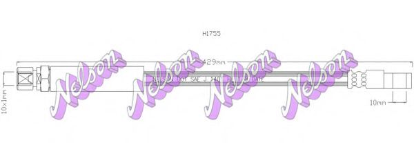 H1755 BROVEX-NELSON Glow Ignition System Glow Plug