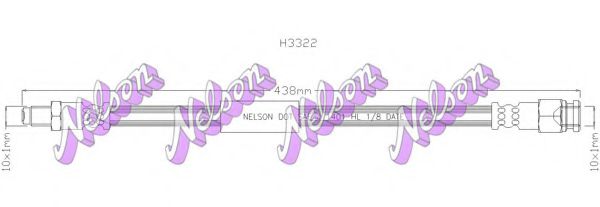 H3322 BROVEX-NELSON Filter, interior air