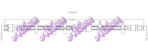 H3604 BROVEX-NELSON Filter, interior air