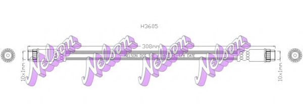 H3605 BROVEX-NELSON Filter, interior air