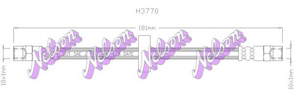 H3770 BROVEX-NELSON Brake System Brake Hose