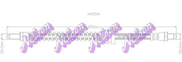 H4354 BROVEX-NELSON Brake Hose