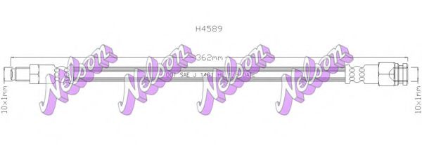 H4589 BROVEX-NELSON Brake Hose
