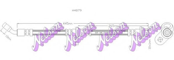 H4879 BROVEX-NELSON Brake Hose