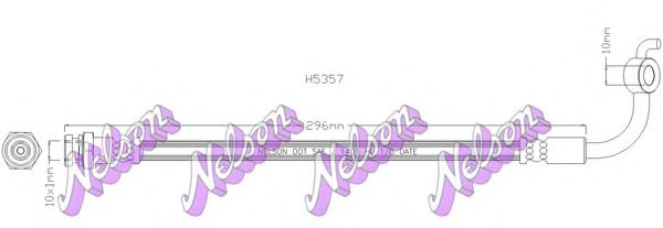 H5357 BROVEX-NELSON Brake Hose