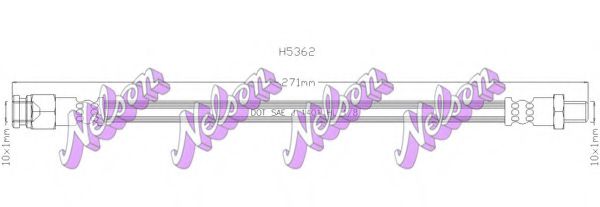 H5362 BROVEX-NELSON Brake Hose