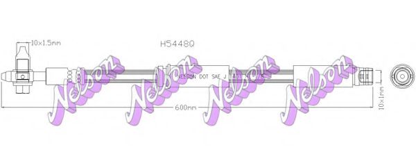 H5448Q BROVEX-NELSON Brake Hose