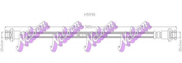 H5590 BROVEX-NELSON Brake Hose