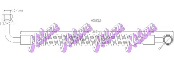 H5852 BROVEX-NELSON Brake Hose