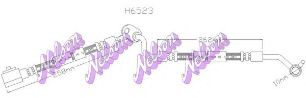 H6523 BROVEX-NELSON Brake Hose