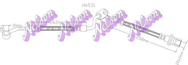 H6531 BROVEX-NELSON Brake Hose