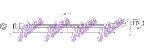 H7108Q BROVEX-NELSON Brake Hose