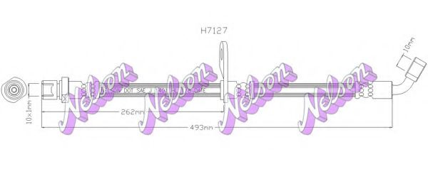 H7127 BROVEX-NELSON Main Bearings, crankshaft