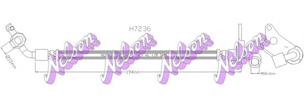 H7236 BROVEX-NELSON Brake Hose