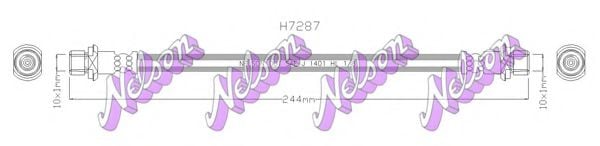 H7287 BROVEX-NELSON Brake Hose