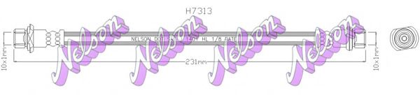 H7313 BROVEX-NELSON Brake Shoe Set