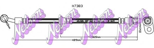 H7383 BROVEX-NELSON Brake Hose