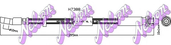 H7388 BROVEX-NELSON Brake System Brake Hose