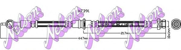 H7391 BROVEX-NELSON Bremsanlage Bremsschlauch