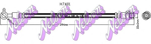 H7401 BROVEX-NELSON Brake Hose