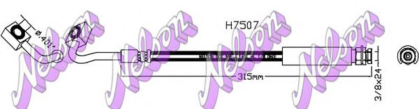 H7507 BROVEX-NELSON Brake Hose