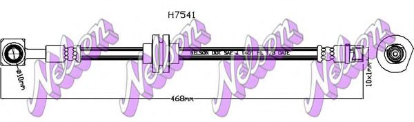 H7541 BROVEX-NELSON Brake Hose
