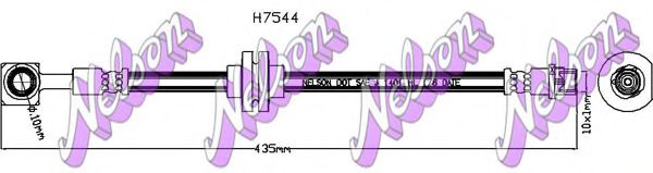 H7544 BROVEX-NELSON Brake Hose