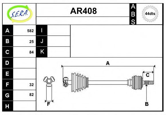 AR408 SERA Luftfilter