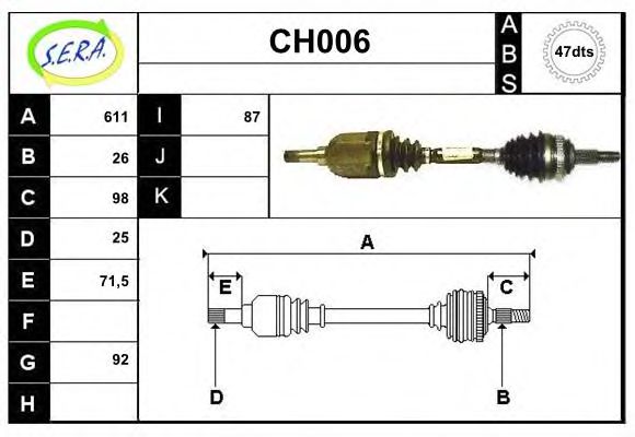 CH006 SERA Clutch Clutch Pressure Plate