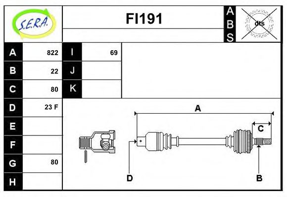 FI191 SERA Exhaust System Exhaust System