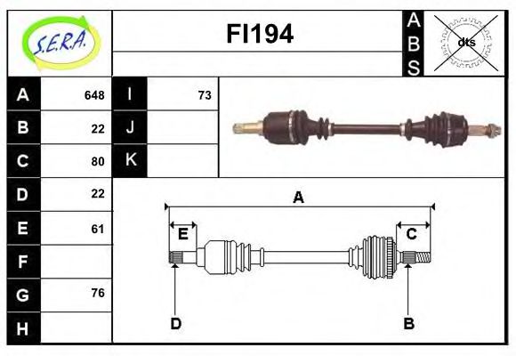 FI194 SERA Exhaust System
