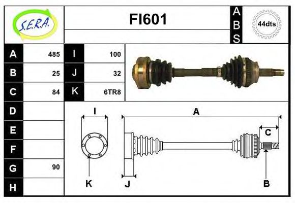 FI601 SERA Exhaust System