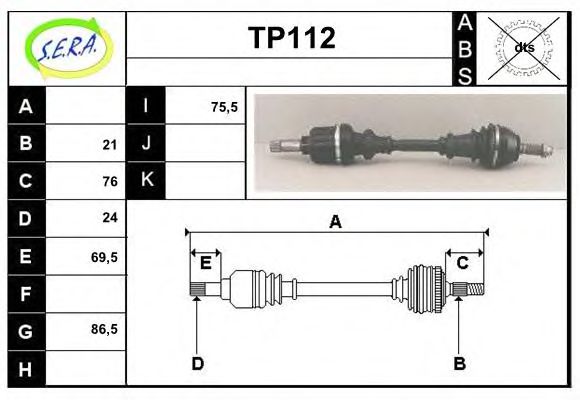 TP112 SERA Mixture Formation Sensor, throttle position