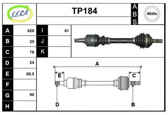 TP184 SERA Switch Unit, ignition system