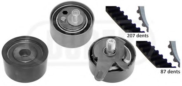 181382 D%C3%9CRER Brake Pad Set, disc brake