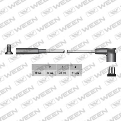 110-4233 WEEN Compressed-air System Repair Kit, clutch booster