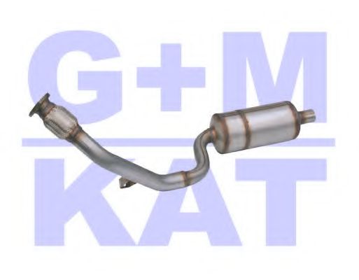 02.37.013 G%2BM+KAT Exhaust System Retrofit Kit, catalyst/soot particulate filter (combi-system