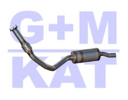 02.37.015 G%2BM+KAT Exhaust System Retrofit Kit, catalyst/soot particulate filter (combi-system