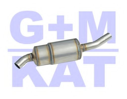 02.37.024 G%2BM+KAT Exhaust System Retrofit Kit, catalyst/soot particulate filter (combi-system