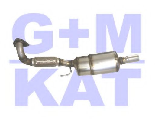 02.37.028 G%2BM+KAT Exhaust System Retrofit Kit, catalyst/soot particulate filter (combi-system