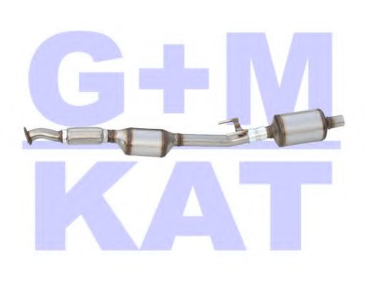 02.37.035 G%2BM+KAT Exhaust System Retrofit Kit, catalyst/soot particulate filter (combi-system