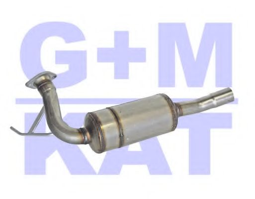 04.39.016 G%2BM+KAT Exhaust System Retrofit Kit, catalyst/soot particulate filter (combi-system