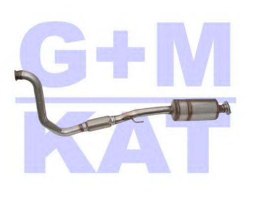 04.39.043 G%2BM+KAT Exhaust System Retrofit Kit, catalyst/soot particulate filter (combi-system