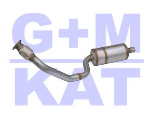 02.37.014 G%2BM+KAT Exhaust System Retrofit Kit, catalyst/soot particulate filter (combi-system